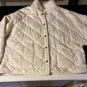 Z Supply - Women's Cream Quilted Jacket